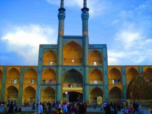 مسجد جامع یزد - جاهای دیدنی یزد