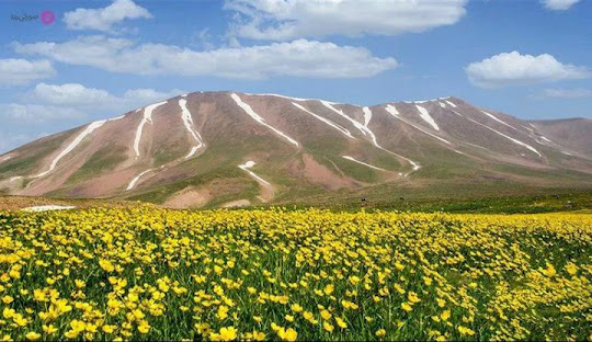 کوه سهند - جاهای دیدنی تبریز در زمستان