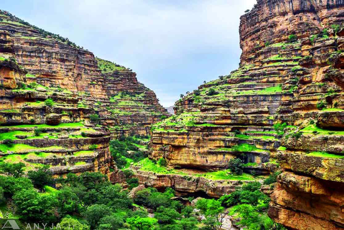 تنگه میخساز - جاهای دیدنی نوشهر در نوروز