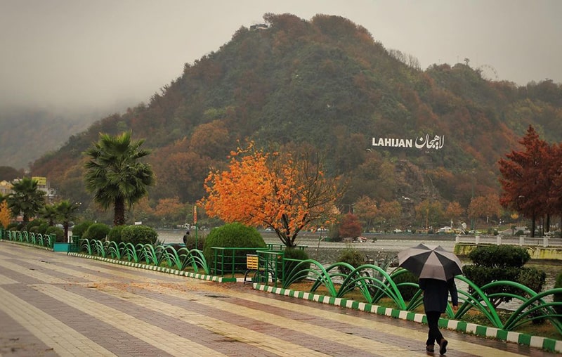 شیطان کوه - جاهای دیدنی لاهیجان در نوروز