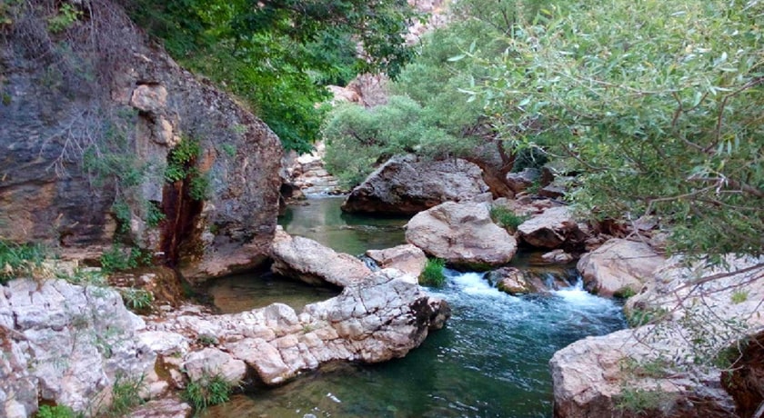تنگ تیزآب - جاهای دیدنی شیراز در تابستان