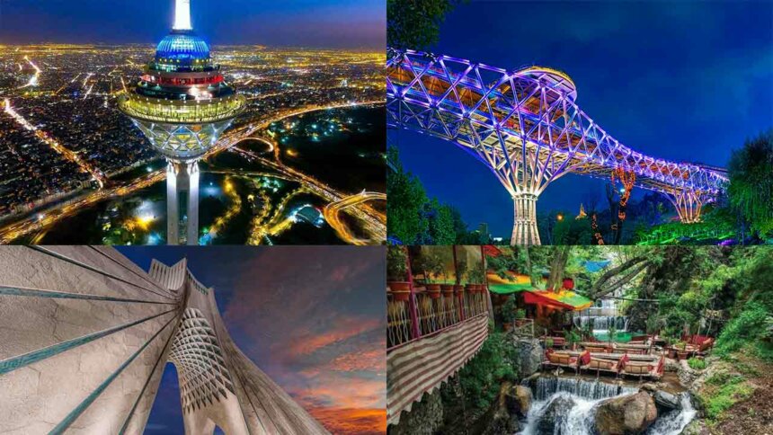 جاهای دیدنی تهران در تابستان