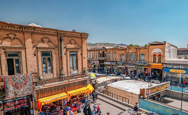 بازار تبریز - جاهای دیدنی تبریز در تابستان