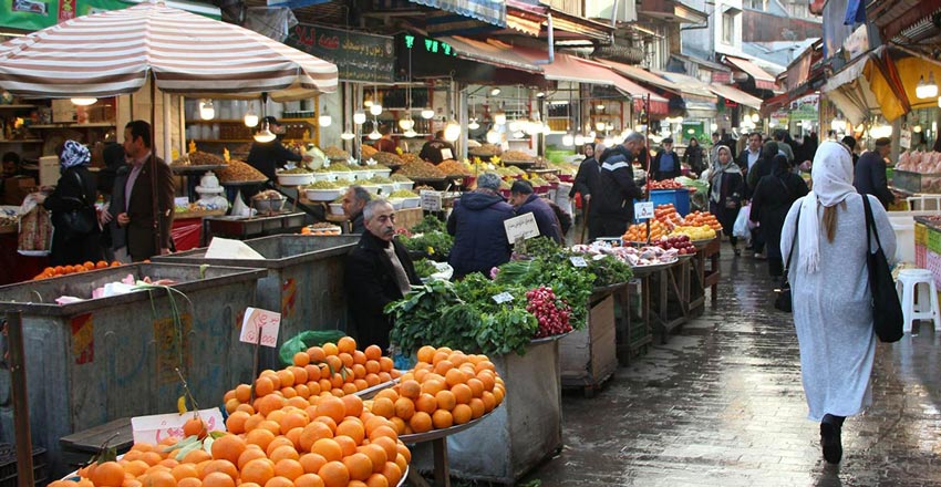 بازار رشت - جاهای دیدنی رشت در تابستان