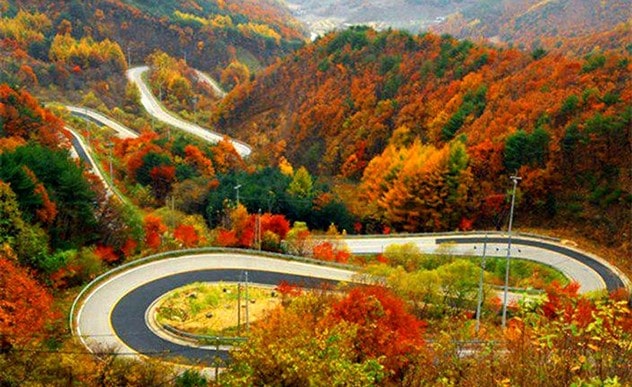 جاده چالوس - جاهای دیدنی کرج در تابستان