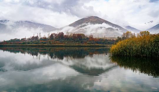 دریاچه اوان - جاهای دیدنی قزوین در تابستان