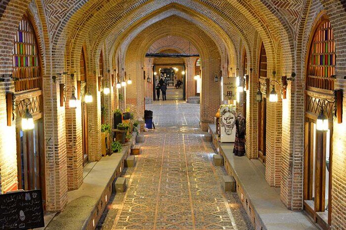 سرای سعدالسلطنه - جاهای دیدنی قزوین در تابستان